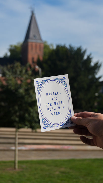 Ansichtkaart Twents Dialect