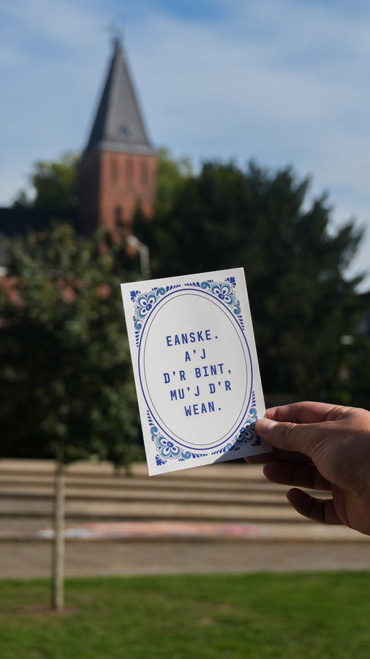 Ansichtkaart Twents Dialect