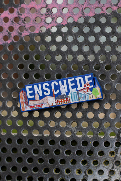 Enschede skyline magneet