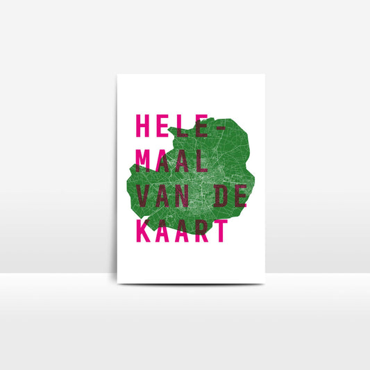 Ansichtkaart Van de Kaart